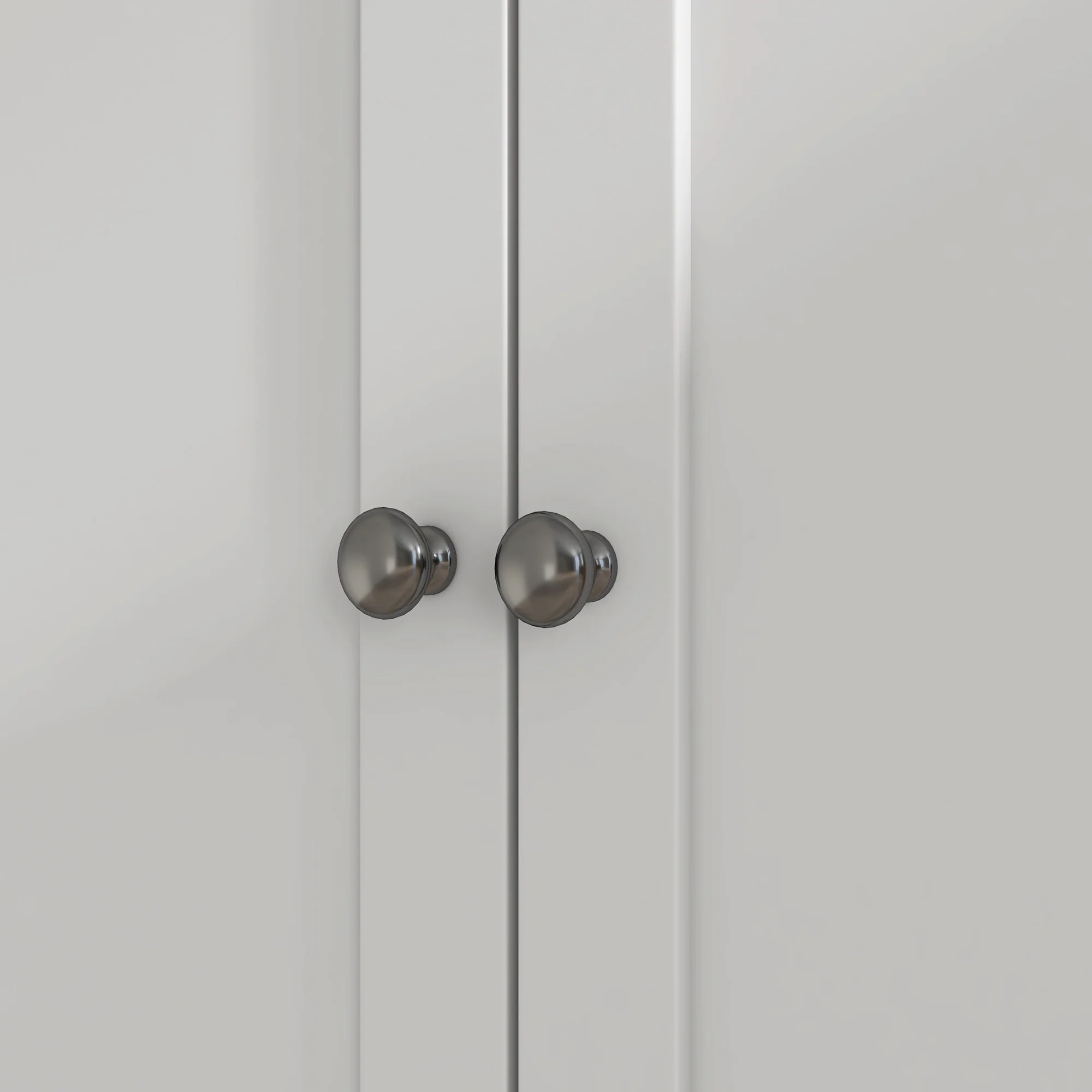 Buffet haut cuisine, armoire de cuisine, vaisselier, 6 portes dont 3 en verre, 2 tiroirs, plan de travail, étagères réglables, meuble de rangement pour salon salle à manger, 100x40x180cm, blanc - Image 10