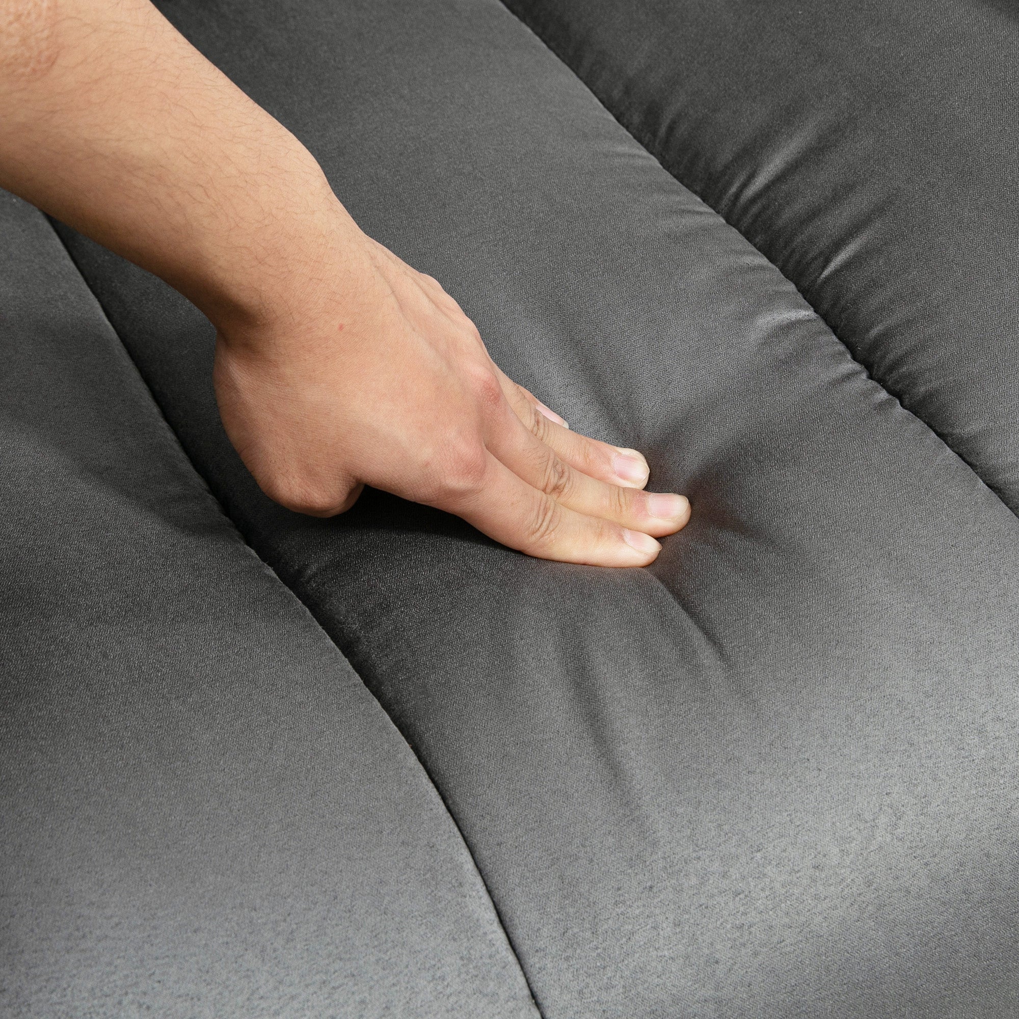 Fauteuil releveur électrique, fauteuil relax électrique avec repose-pied ajustable, dossier inclinable, télécommande, poche latérale, pour personnes âgées, gris - Image 10