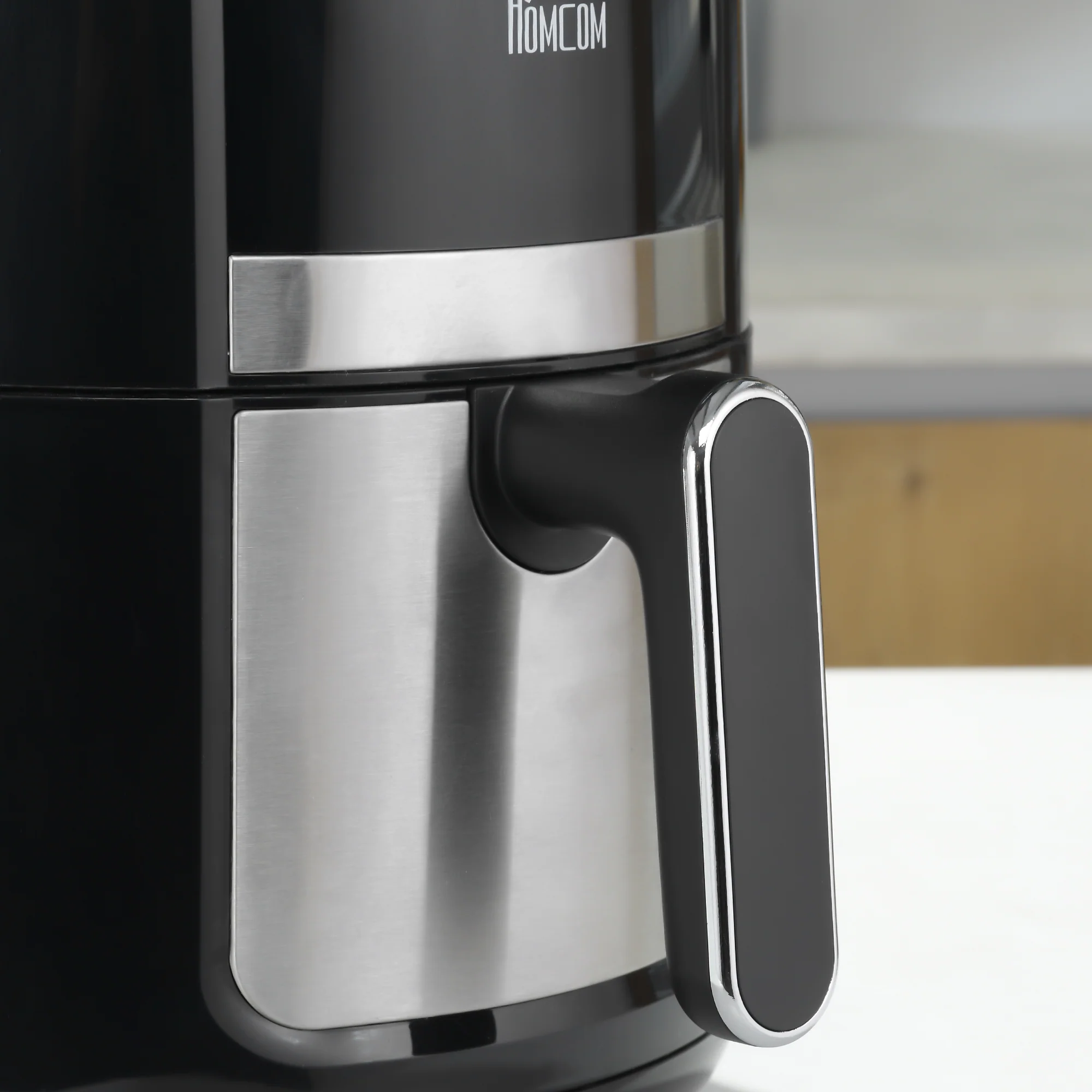 Friteuse sans huile 4 L, air fryer 1300 W 12 programmes, écran tactile, température réglable, arrêt automatique et panier antiadhésif, 85% de matières grasses en moins, sans BPA et PFOA, noir - Image 9