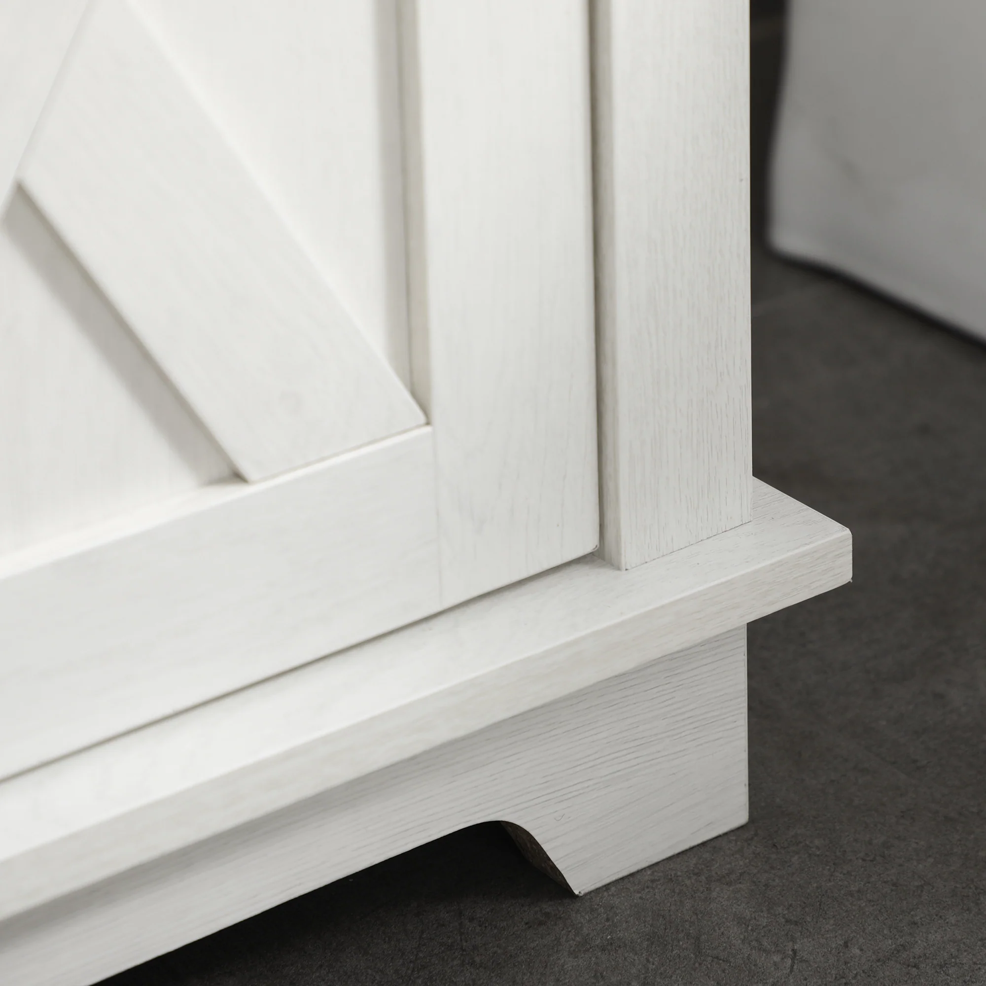 Meuble sous lavabo salle de bain meuble sous vasque armoire de rangement pour lavabo - niche et placard à portes doubles, 60 x 30 x 60 cm, blanc - Image 10