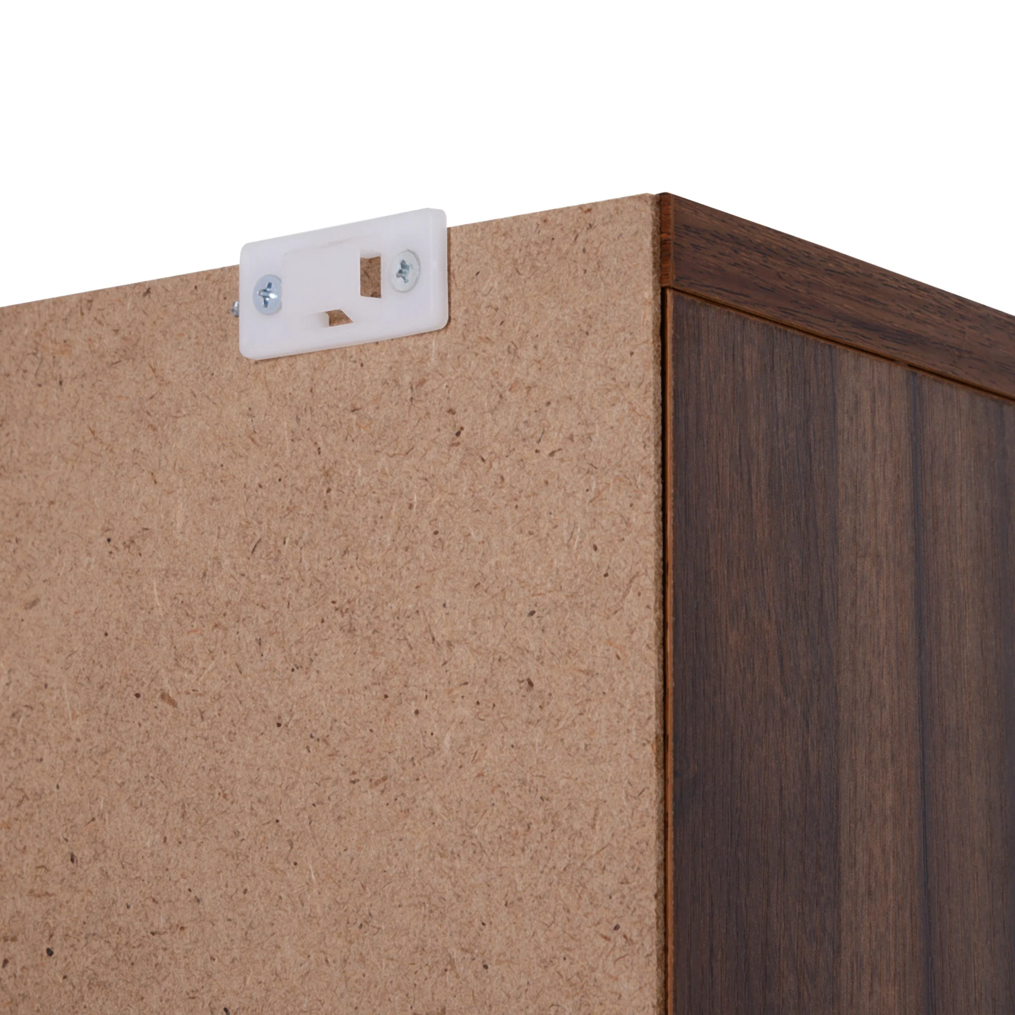 Rangements pour CD et DVD, étagère rangement, capacité max. 1116 CD/528 DVD, 36 compartiments et étagères réglables, pour bureau, salon, chambre, 102 x 23,5 x 195 cm, marron - Image 9