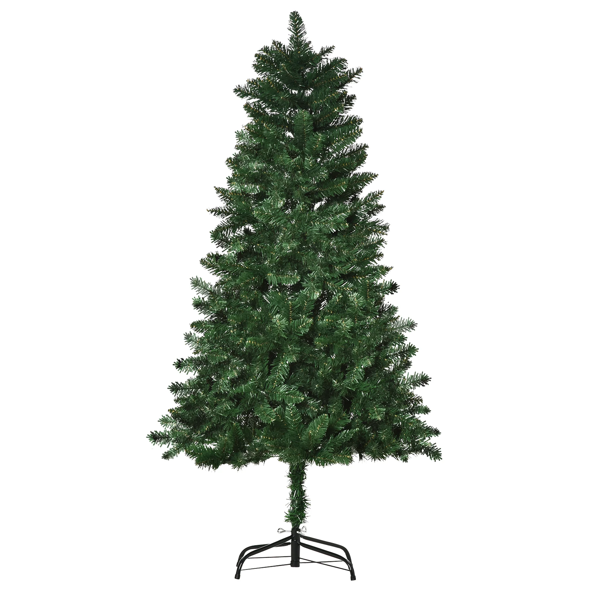 Sapin de Noël Artificiel 150H cm 454 Branches épines Imitation Nordmann Grand réalisme Vert - Image 11