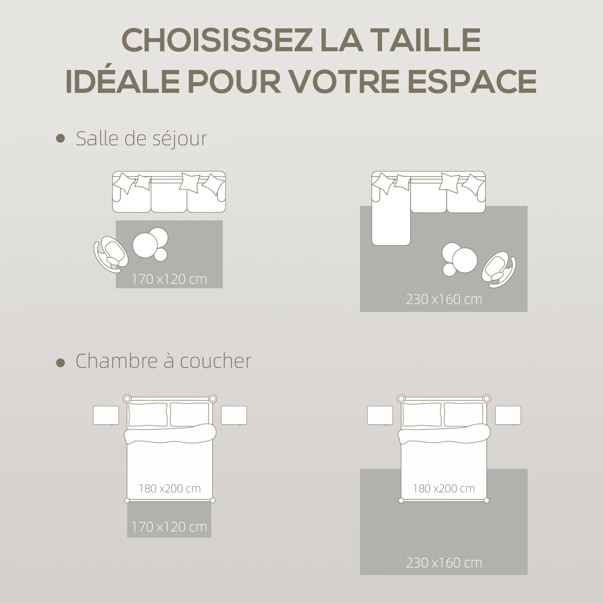 Tapis salon 170 x 120 cm tapis à poils courts, lavable en machine, hypoallergénique, pour salon, chambre à coucher, bureau, jaune - Image 8